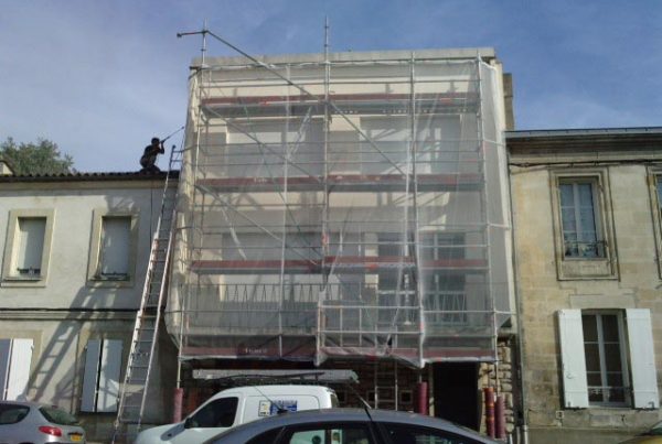 Rénovation façade extérieure à Mérignac